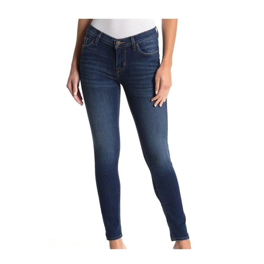Designer Jeans - Hudson Krista Super Skinny Ankle Jeans, Size 26